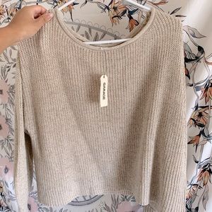 Knit sweater
